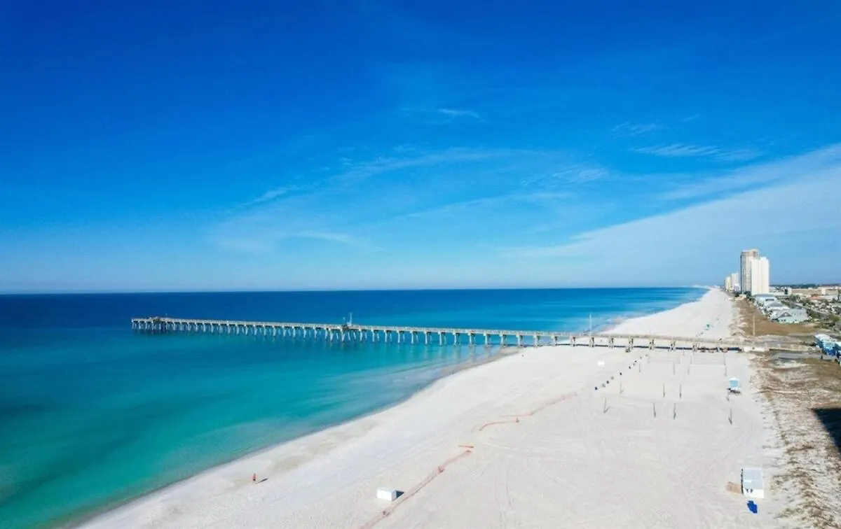 Apartment Calypso 209E 2Nd Floor Corner Unit 2 Bedroom Direct Beach Front Panama City Beach