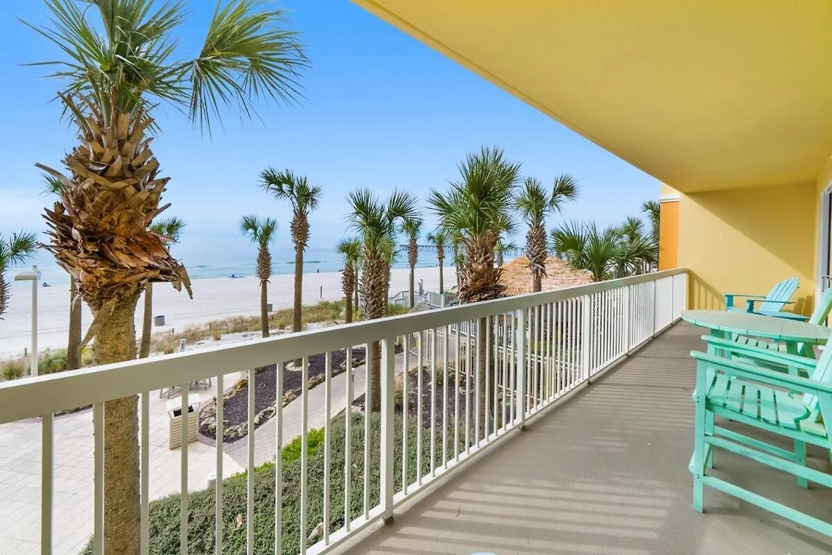 Calypso 209E 2Nd Floor Corner Unit 2 Bedroom Direct Beach Front Panama City Beach United States