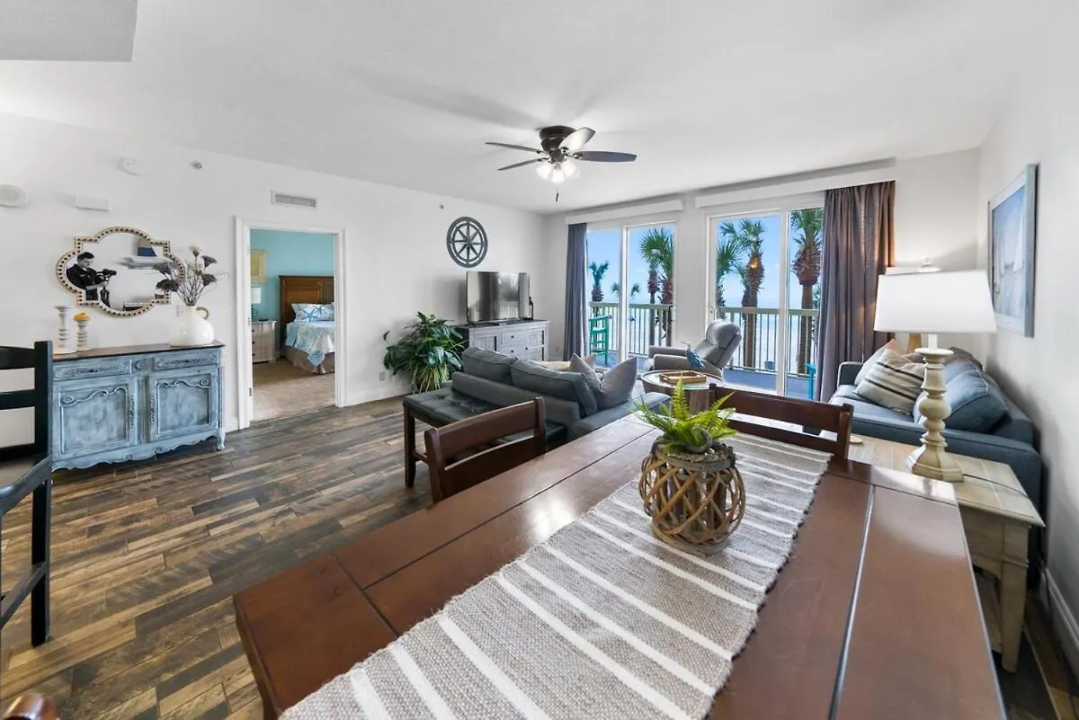 Calypso 209E 2Nd Floor Corner Unit 2 Bedroom Direct Beach Front Panama City Beach