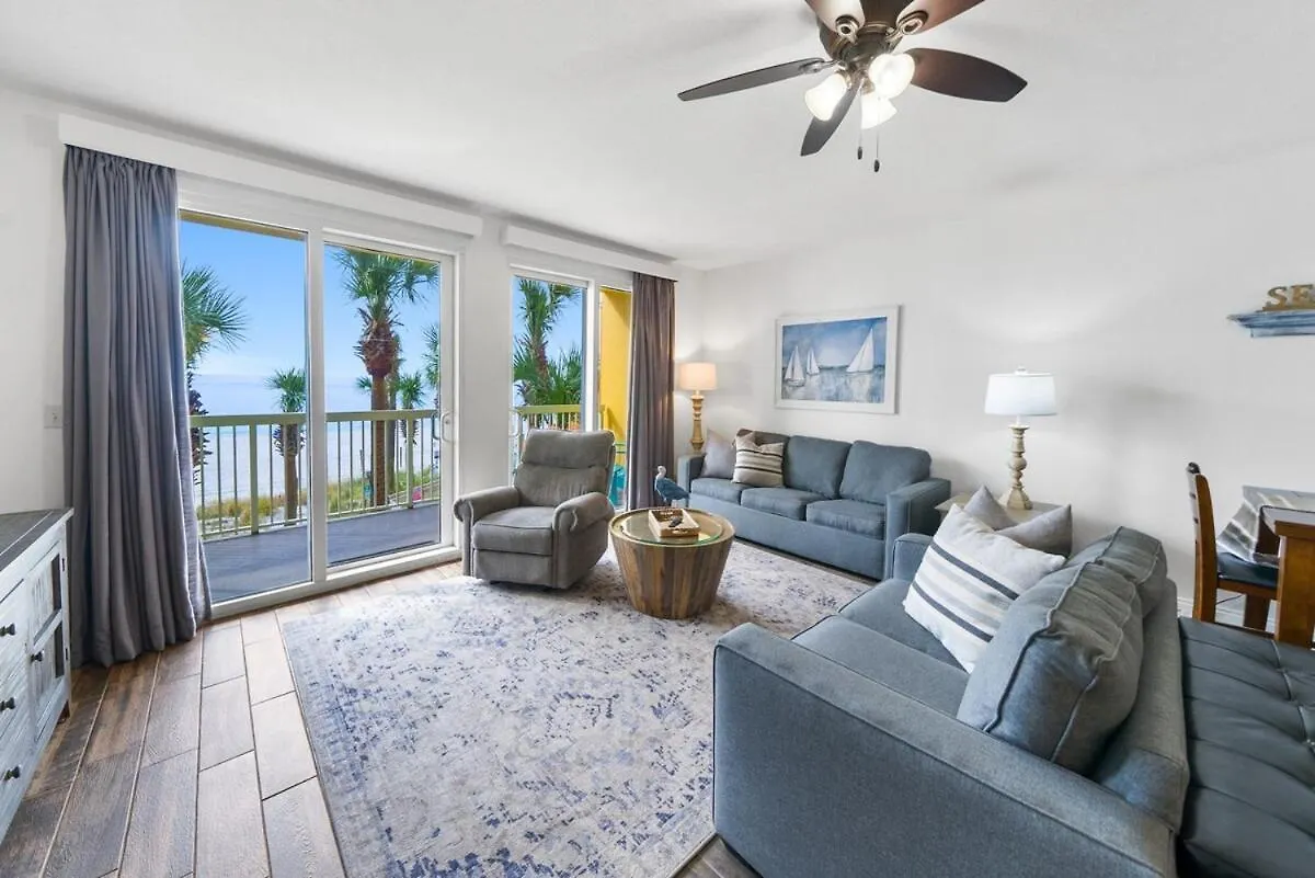 Calypso 209E 2Nd Floor Corner Unit 2 Bedroom Direct Beach Front Panama City Beach