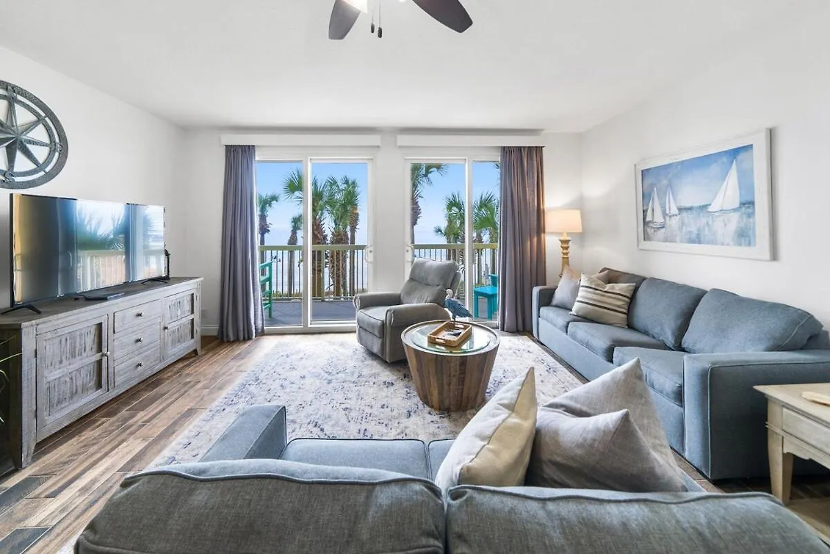 Calypso 209E 2Nd Floor Corner Unit 2 Bedroom Direct Beach Front Panama City Beach 0*,